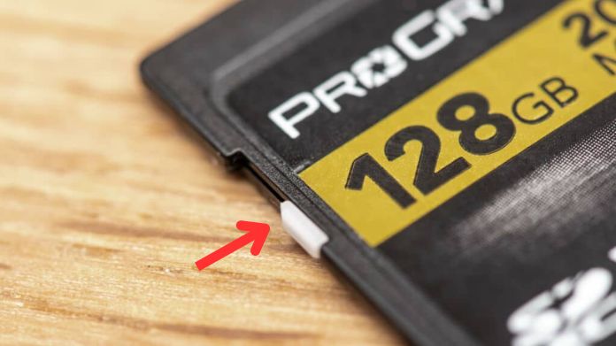 write protection on micro sd card