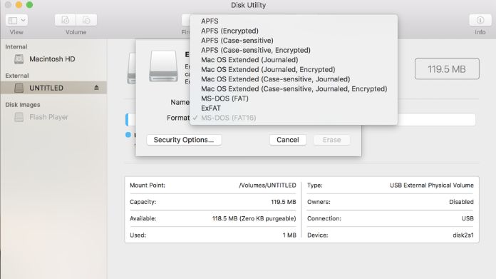 format sd card to fat32