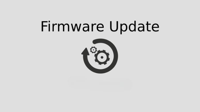 update the firmware