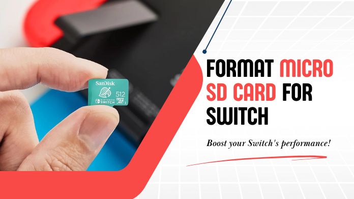 format micro sd card for switch