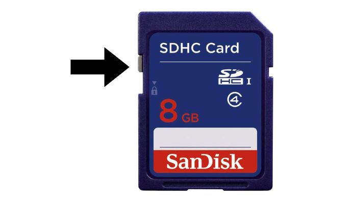 write protected sd card