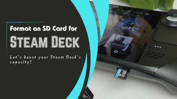 format sd card for steam deck