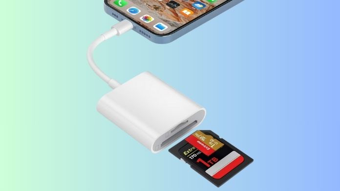 sd card reader on iphone