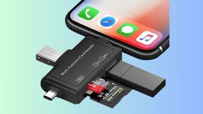 sd card reader on iphone