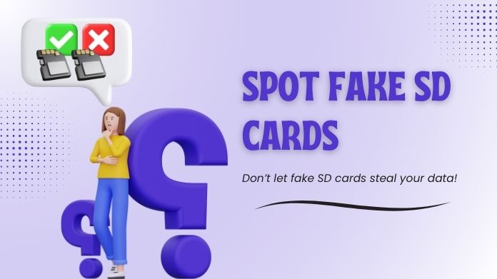 spot fake sd cards